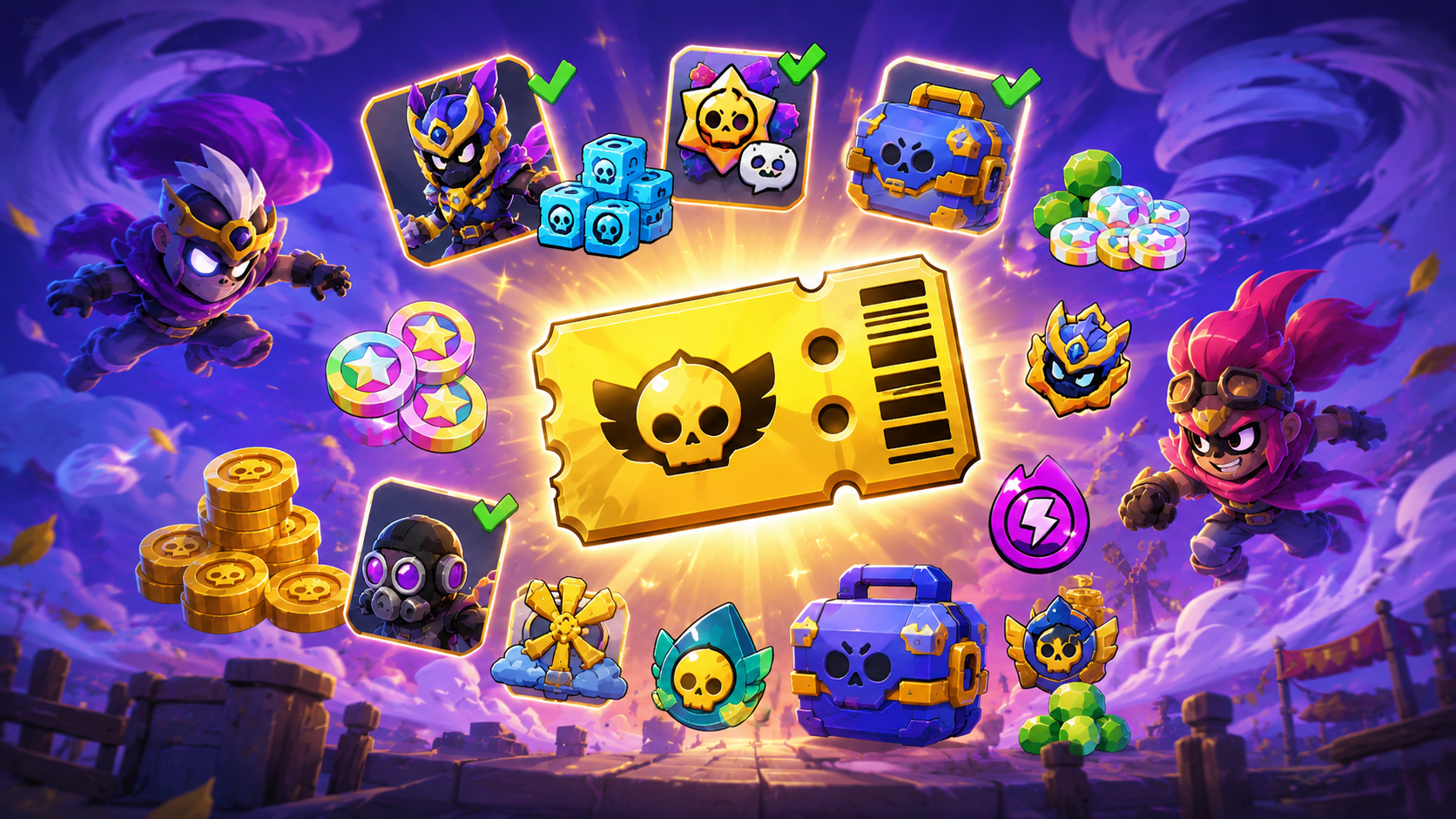 Buy a Brawl Pass in Brawl Stars before the Windstock season: Brawl Pass, Plus, and Pro Pass - , Instructions, Appendix, Brawl stars, Games, Company Blogs, Longpost, Blog