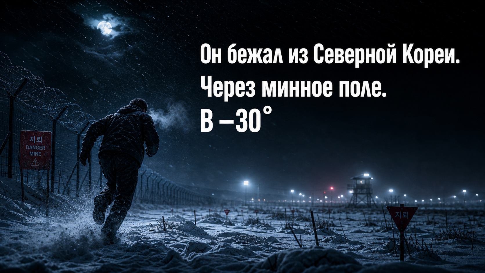 He escaped from North Korea. Through a minefield. In -30°. - Betrayal, Tragedy, Cruelty, Feat, North Korea, The escape, Violence, Murder, Longpost