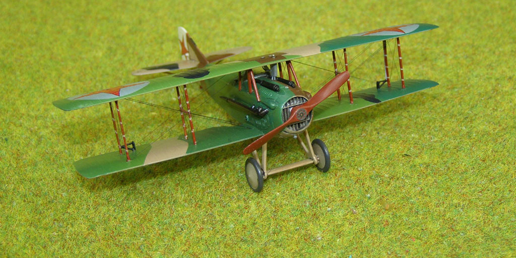 SPAD XIII, pilot A.D. Shirinkin - My, Fighter, Military aviation, Aviation, Aircraft modeling, Stand modeling, Scale model, Longpost