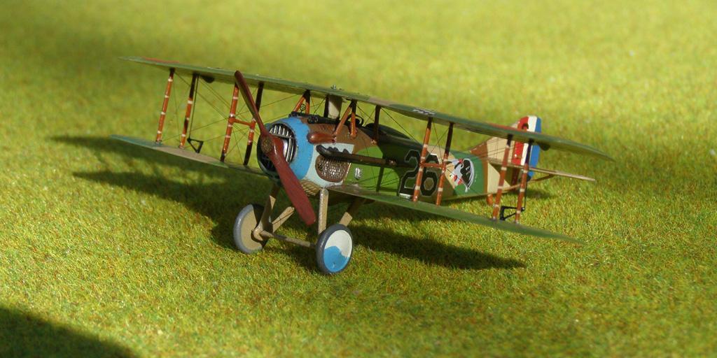 SPAD XIII No. 26 - My, Aviation, Military aviation, Fighter, Aircraft modeling, Stand modeling, Scale model, Longpost