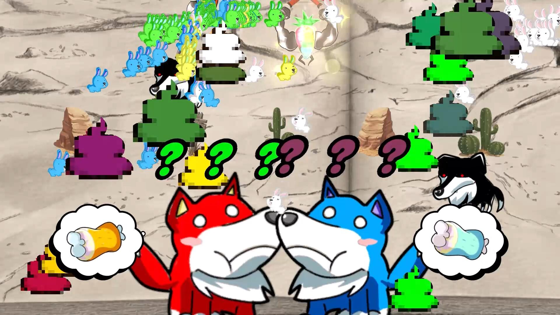 MOGUMOGU! POOP BATTLE, a game where you fight with poop, is coming to Steam. - My, Indie game, Games, Steam, Gamedev, Инди