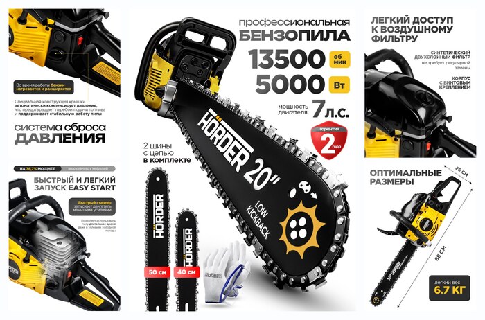 ��������� ������ HORDER SRT-50, ����������������, �����, ����� ���� 50��
