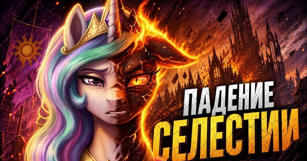 Equestria Second Dawn: Celestia's Fall - My, My little pony, Princess celestia, Daybreaker, Video, Youtube, Video VK, Longpost