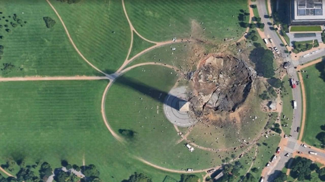 Google let everyone draw on top of satellite maps—and then pulled the feature a day later. - Neural Network Content, Artificial Intelligence, Neural Networks, Google, Google earth, Gemini, Deepfake, Fake, Pictures from space, Disinformation, Technologies, Telegram (link)