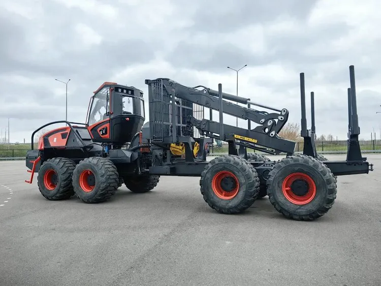The new KAMAZ-1010 harvester is assembled exclusively from domestic components - Logging, Technics, Technologies, Mechanical engineering, Kamaz, Import substitution, Harvester, Industry, Forest, New items, Development, Progress, news, Longpost