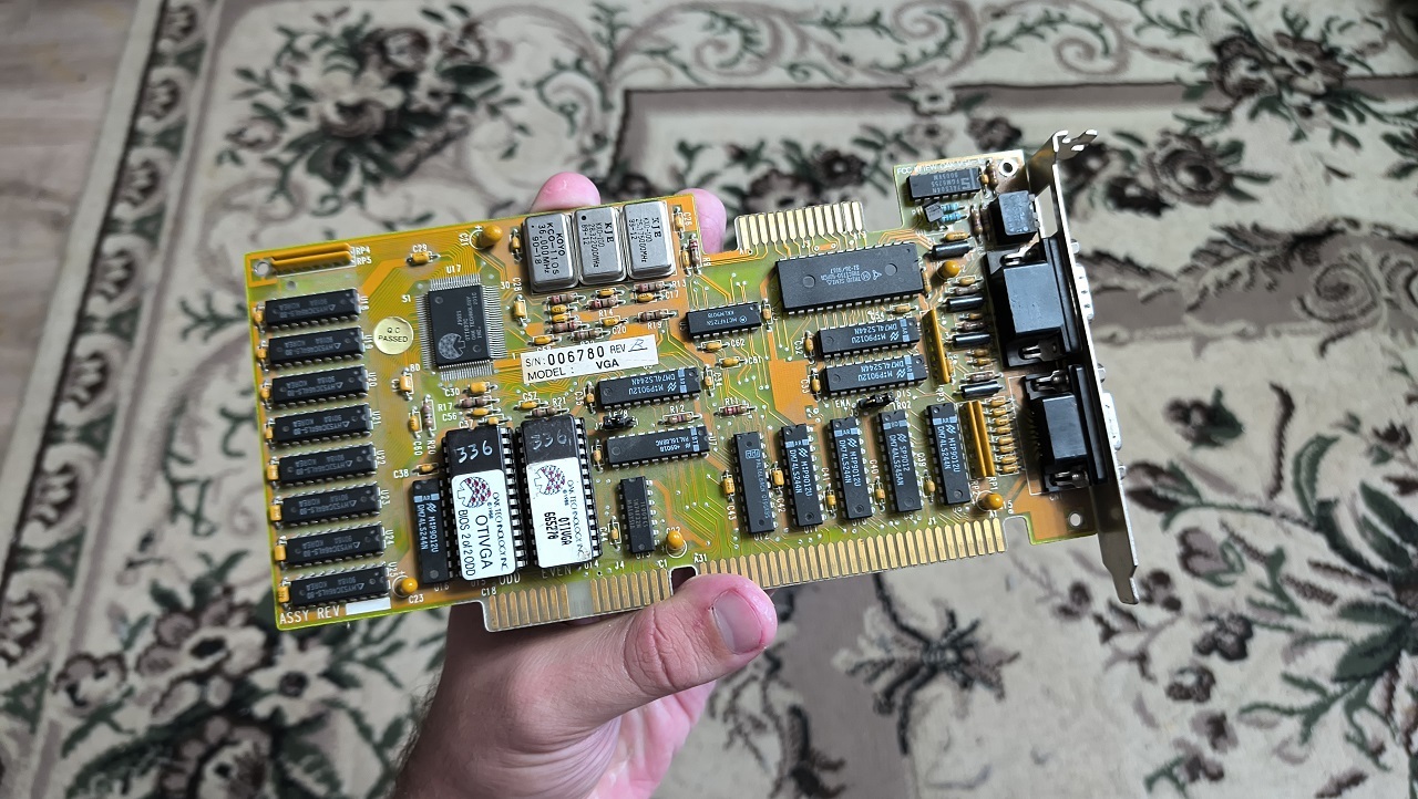 A detailed history of the development of 2D graphics in PCs [Long post, about hardware] - My, Survey, Purchase, Video card, Retro, 80-е, 90th, Retrospective, Ibm PC, Computer, Computer hardware, Гаджеты, Rarity, Circuitry, Gaming PC, Longpost