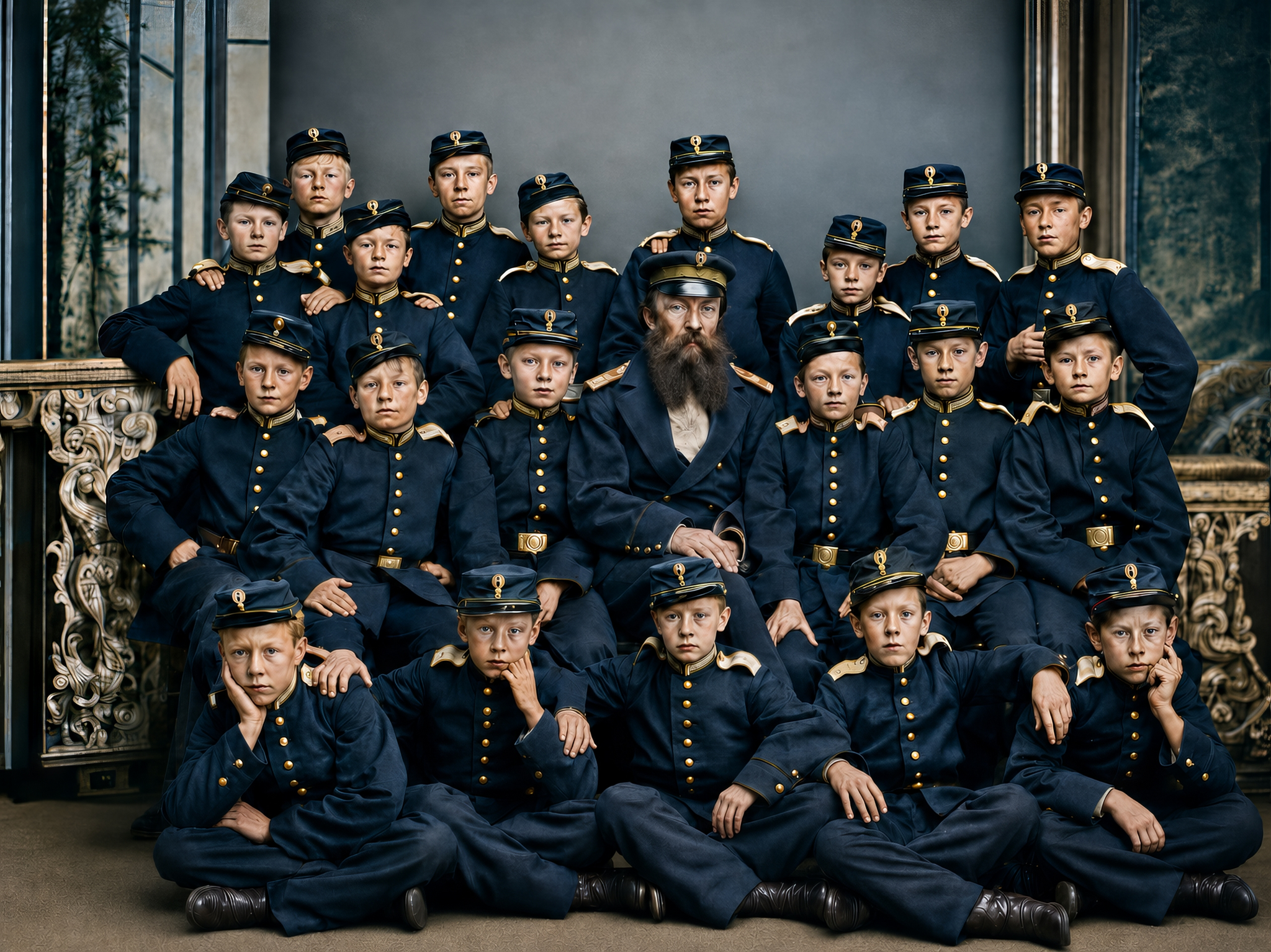 Restored vintage photographs of Omsk - Series Neural networks, My, Neural Network Content, Omsk, Town, The photo, History, Old photo, Longpost