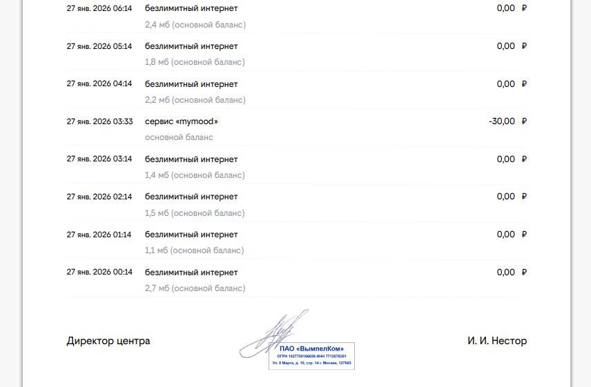 Beeline's My Mood is a scam designed to steal money from your account. - My, Negative, Divorce for money, Deception, Longpost