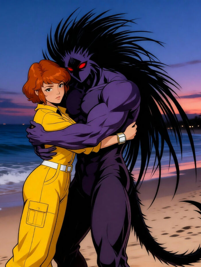 April O'Neil and Blackheart
