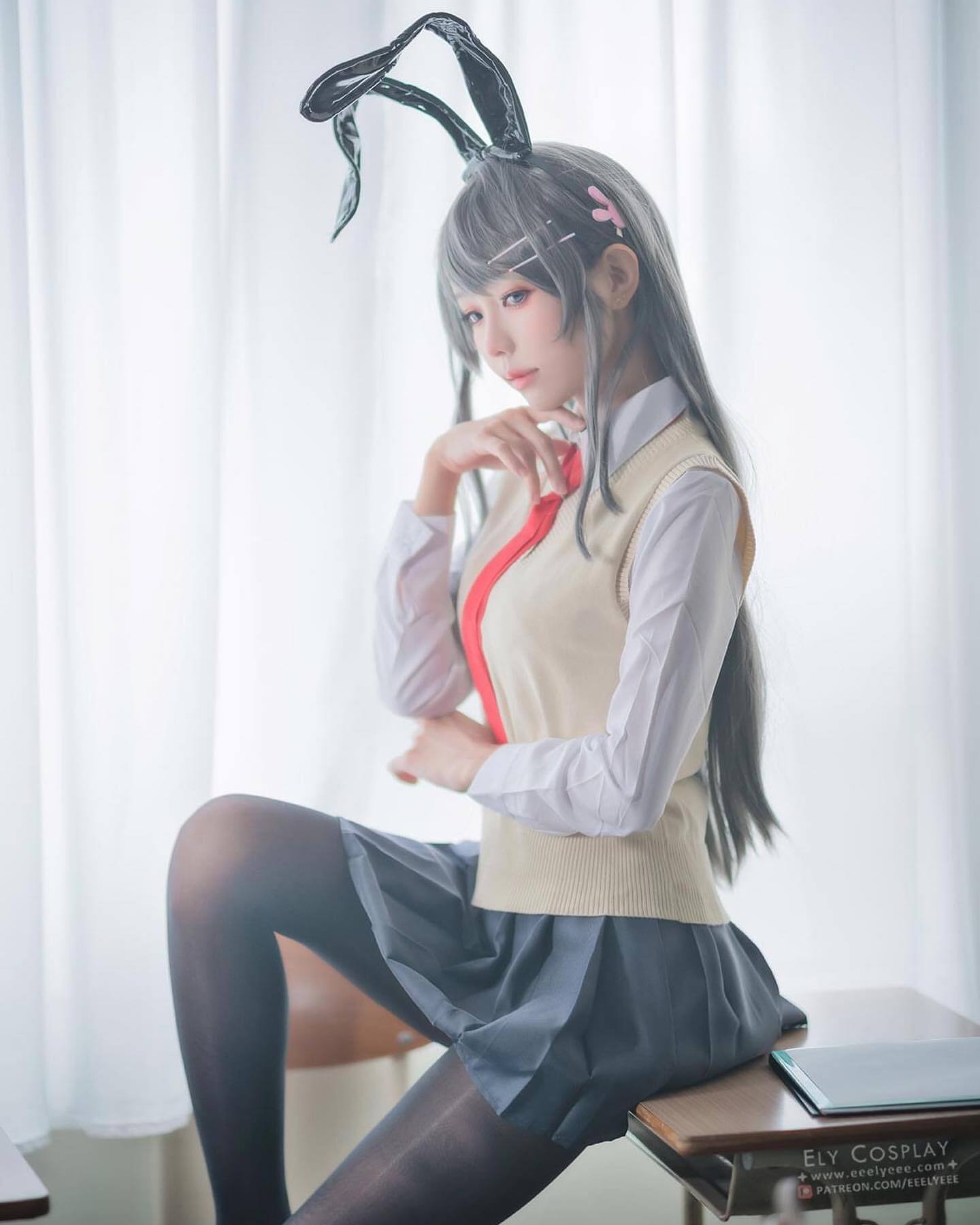 Seishun Buta Yarou wa Bunny Girl Senpai no Yume wo Minai | Mai Sakurajima - Cosplay, Mai Sakurajima, Twitter (link), Instagram (link), The photo, Longpost, Rascal Does Not Dream of Bunny Girl Senpai