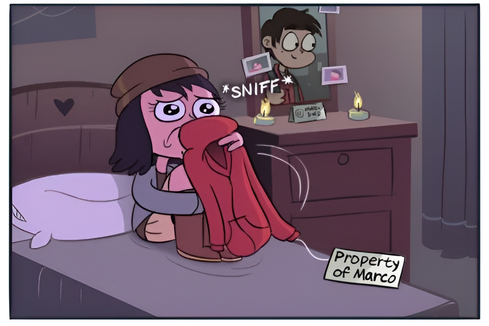 Indeed, why? -__- - Comics, Art, Cartoons, Animated series, Star vs Forces of Evil, Marco diaz, Janna Ordonia, Moringmark, Longpost