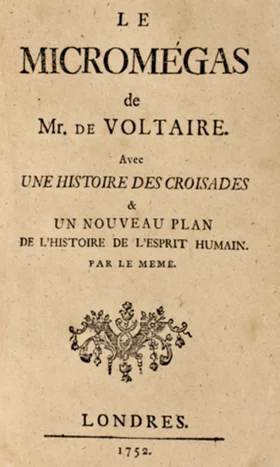 Micromegas - Voltaire (1752) - Series Utopia, Voltaire, Utopia, Literature, 18 century