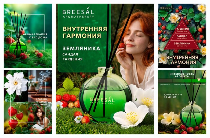 �������� ��� ���� � ��������� Breesal Arome Sticks ������������ ��� ����, ���������� �������� 70 ��