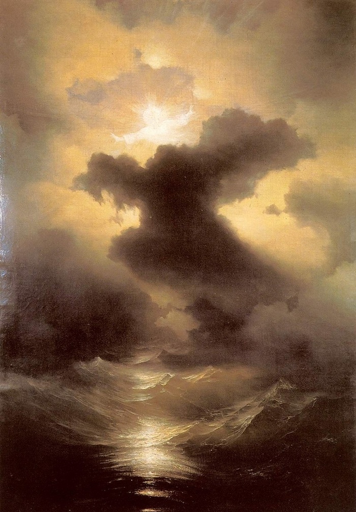 Хаос. Сотворение мира, 1841 год, Айвазовский