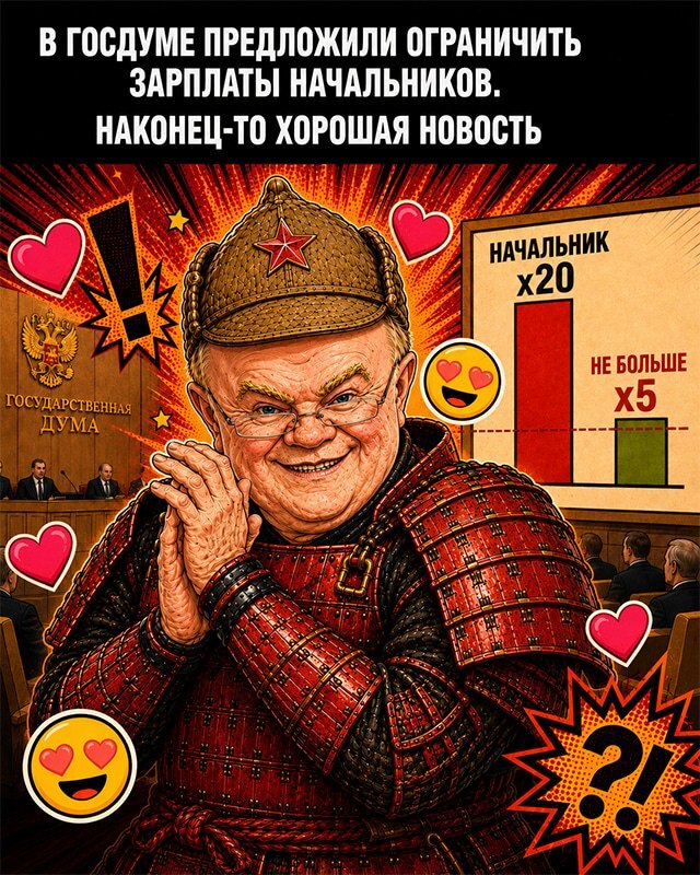 Ответ на пост «В ГД предложили сократить разницу в зарплатах руководителя и подчиненного»