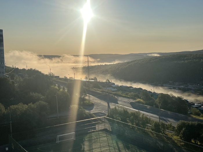 Мурманск. Атмосфера. Утро. 14.08.2026