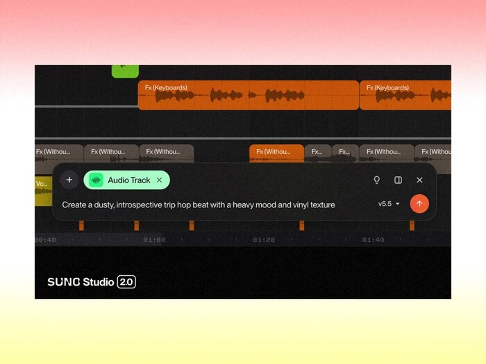 Suno Studio 2.0: теперь с секвенсором можно разговаривать как с участником группы