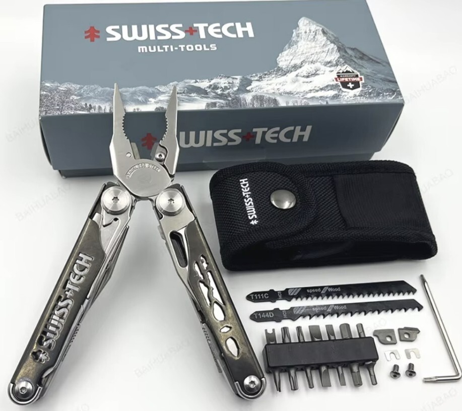 Multi-tool with replaceable carbide nippers - Series Top 10 and best selections, My, AliExpress, Advertising, Multitool, Ganzo, Tools, Workshop, 