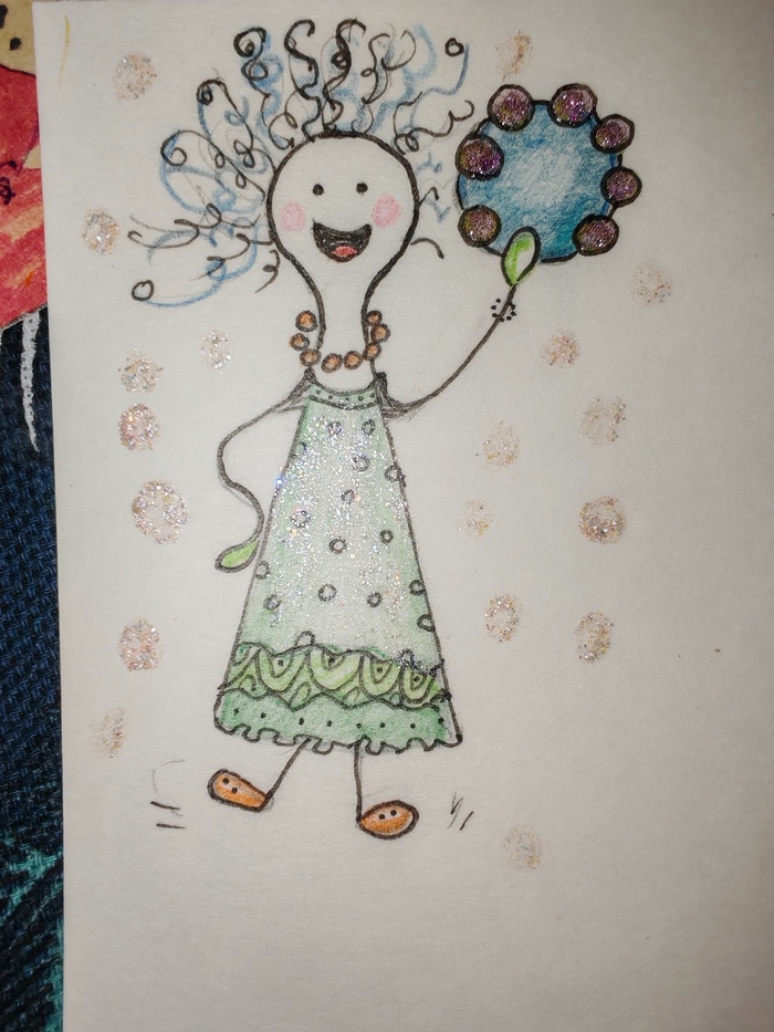 Люся с бубном 💝