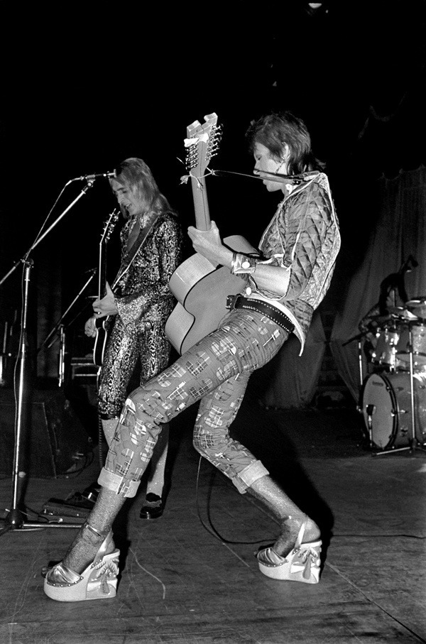 ��� ������ � ����� ���� �� �����. Ziggy Stardust tour, ������� 1972-������ 1973. ���� � ������ - ������ �� ��������.