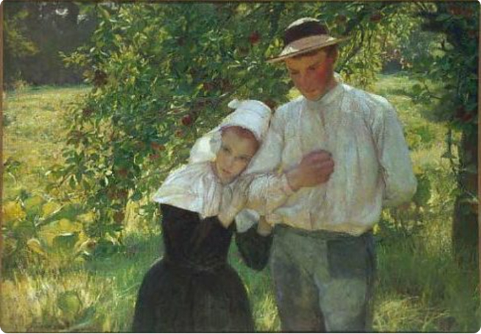 ����������������� (Convalescent). 1898 �. �����, �����. 105,5x150 ��. ��������� ����� ����