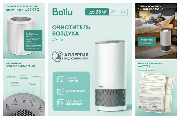 ���������� ������� Ballu AP-125