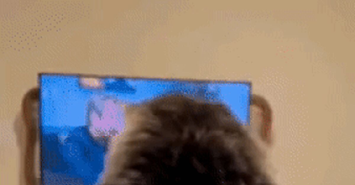 Response to the post When an evil hand attacked from behind - Humor, Short videos, cat, Video, Vertical video, GIF, Reply to post, A wave of posts
