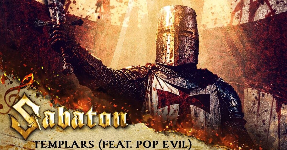 Sabaton - Templars feat. Pop Evil (Official Visualizer) - Music, Video VK, Youtube, Clip, Rock, Sabaton, Metal, Heavy metal, Power metal, Video