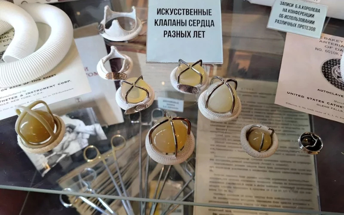 Искусственные клапаны сердца разных лет.© "АиФ-Нижний Новгород" / Злата Медушевская