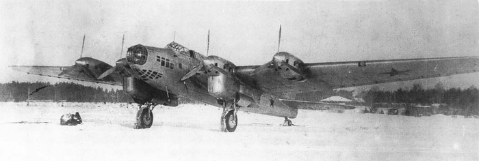 ТБ-7 с М-40Ф