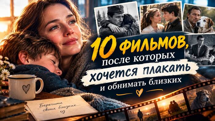 Эти 10 фильмов напоминают, как важно беречь близких ❤️