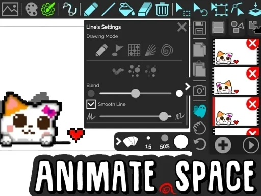 Animate.Space: Создавайте анимированные GIF! на Пикабу Игры
