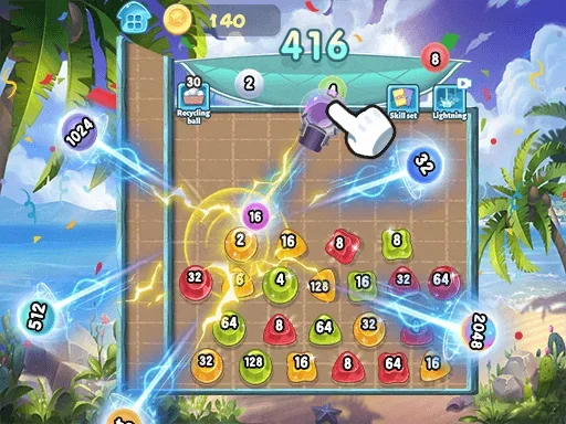 2048Skill Edition на Пикабу Игры