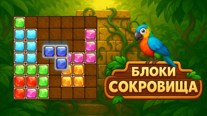 Блоки Сокровища на Пикабу Игры