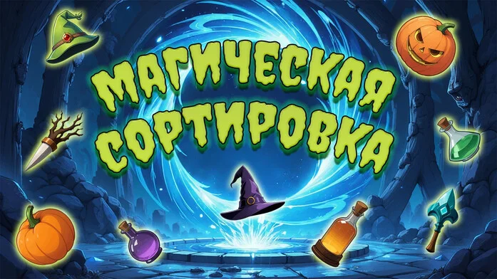 Магическая сортировка на Пикабу Игры