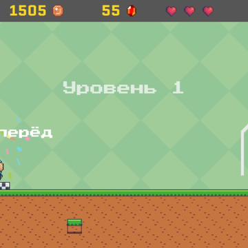 Платформер, в котором нужно проходить уровни на скорость