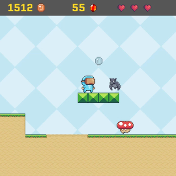 Платформер, в котором нужно проходить уровни на скорость