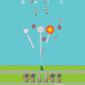 Защити атомную станцию от вражеских ракет