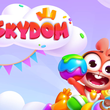 Отправляйся в Скайдом — волшебную страну, парящую высоко в небе среди пушистых облаков! Всё вокруг сияет яркими красками, а в самом сердце этого чудесного мира тебя ждет увлекательная арена, где можно с удовольствием и пользой провести время, собирая ряды из одинаковых элементов.