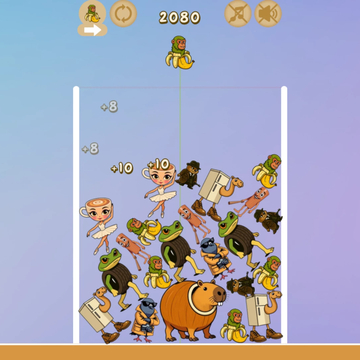 Сбрасывай брейнрот существ, сливай их и наблюдай, как они превращаются в ещё более безумные формы! Brainrot Merge — весёлая смесь абсурда, физики и эволюции.