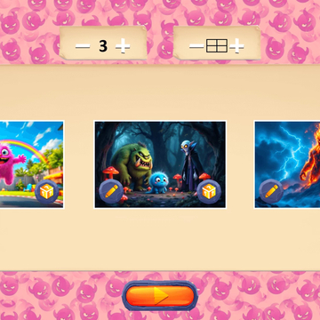 Микс Пазл: Монстры – захватывающая игра, где нужно собрать смешных монстров из перемешанных частей! Решайте головоломки, меняйте фрагменты и соберите всех монстров!
