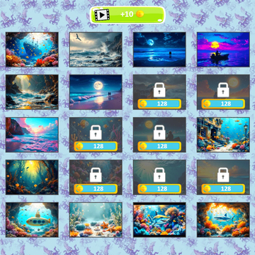 Погрузитесь в подводный мир! Собирайте яркие картинки из перемешанных кусочков в увлекательной головоломке Микс Пазл: Подводный. Развивайте логику и внимание!
