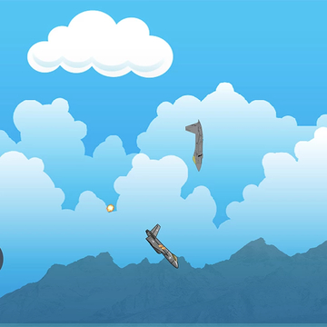 Уничтожьте как можно больше вражеских истребителей!