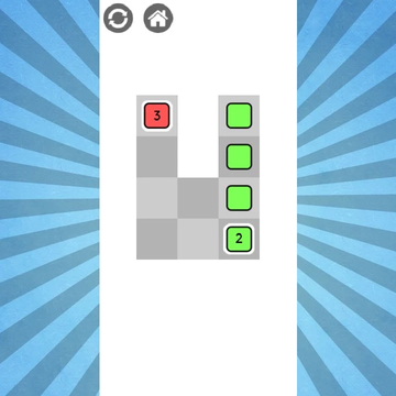 Простая, но увлекательная игра, которая понравится многим. Просто передвигай квадраты.