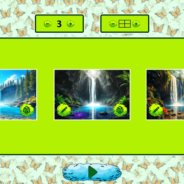 Микс Пазл: Водопады — увлекательная игра, где нужно собрать изображения водопадов, меняя местами их части. Идеально для развития логики и концентрации!