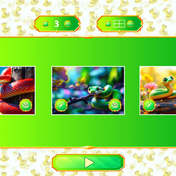 Перемещай части картинки и восстанавливай изначальный образ. Змеиные пазлы для всех возрастов – развивай мышление и развлекайся!