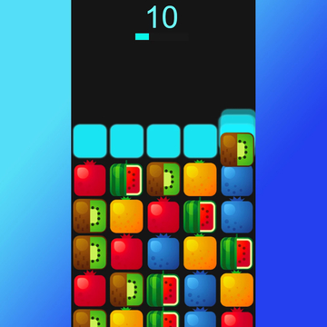 Вам нужно соединить одинаковые фрукты.