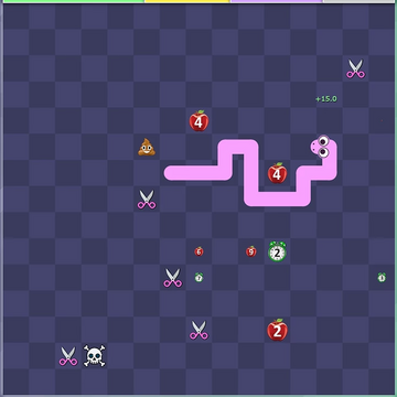 Знакомьтесь, любимая всеми онлайн-игра «Змейка» в новом интересном формате! Красочный геймплей не оставит никого равнодушным. 2D-аркада понравится и взрослым, и детям от 6 лет.