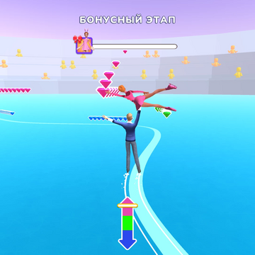 Фигурное катание на льду для прекрасных дам и милых девочек. Прокатитесь на коньках одна или с партнёром. Прыгайте вверх, исполняя головокружительные пируэты. Простое управление, красивые наряды и анимация — принесут вам наслаждение и расслабление сейчас.