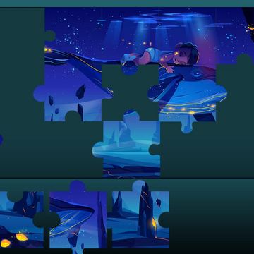 В игре вы можете собирать красивые пазлы из крупных кусочков. Много уровней с волшебными картинками для спокойного отдыха.